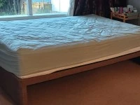 QUEEN  mattress and base