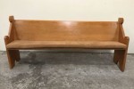 Kauri church pew