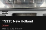 2001 TS115 NEW holland tractor