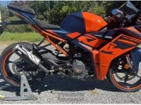 Motorcycle ktm rc390