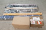 Rolls Of Fabric & Boxes of Lace/Ribbon