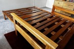 NZ Made Futon Frame Sofa Bed