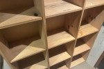 Pine book shelf 4 x 3 x 30 x 30 shelves. Pick up Glendowie. Very good ...