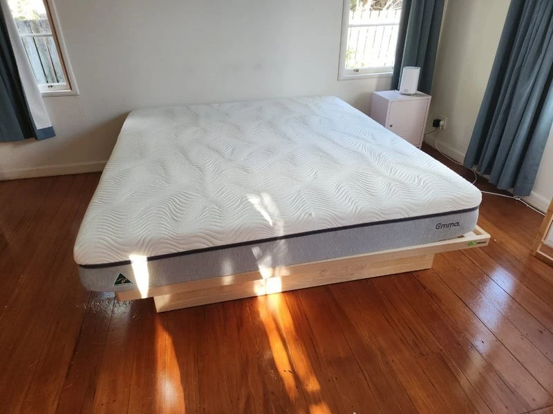 Super King Emma "Deluxe" Mattress + YORU " Solid Wood Frame