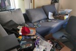 King bed, double bed, fridge, dryer, washing machine, l-shaped couch, ...
