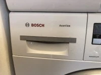 Bosch Avantixx washing machine and dryer with stacking kit with tray