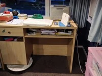 A king bed, a queen bed, a ks bed, 3 leather couches, 2 book shelf, a ...