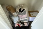 Boxes of clothes