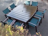 Supreme Outdoor Devon Table and 8 Chairs set