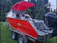 Motor boat 6.2m alloy