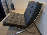 Replica Barcelona chair - genuine leather