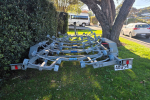 2019 Best Trailer BST740DR, Tandem braked trailer only - No boat