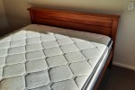Solid Rimu Queensize Wooden Slat Bed