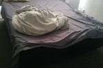 Fridge freezer Kind bed & base 2 single beds 4x single mattress Big...