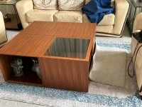 Centre table 100x100 cms ht. 43cms, Long low Tv table 140x 60 cms ht 4...