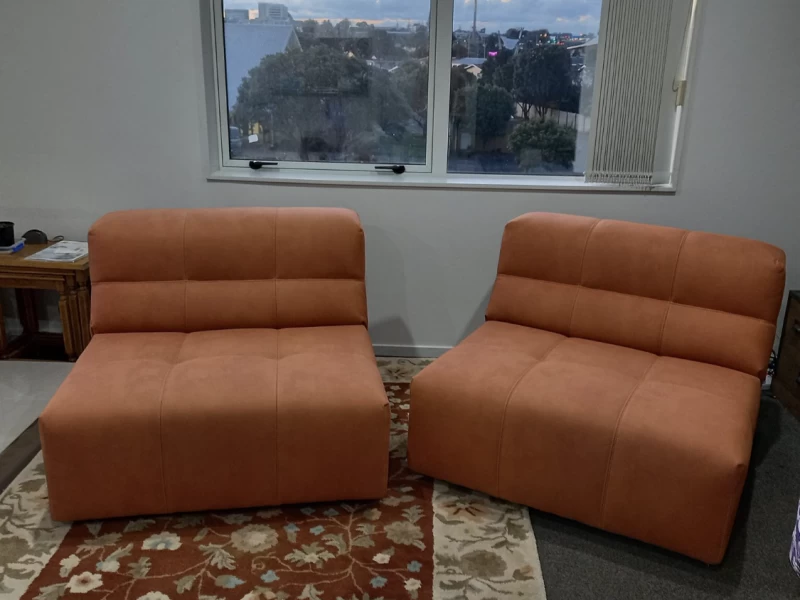Two sofas