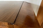 Walnut deco cabinet