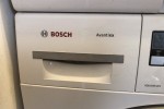 Bosch Avantixx washing machine and dryer with stacking kit with tray