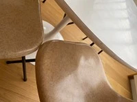 Modernist Table and chairs, Chairs x4