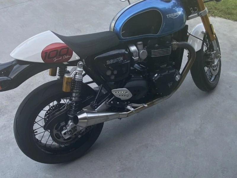 Motorcycle Triumph Thruxton