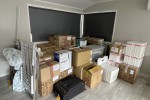 Sofa (2), Sofa, Boxes and bags (66), Vacuum, Electric Fan