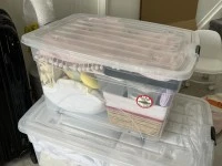 Travelling case X2, Fan X 1, Packaging box X3