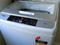 Fridge freezer,  washing machi ,4 plastic containers 2/ 20 litre 2/ 40...