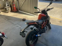 Motorcycle KTM Duke 390