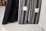 King size electric bed with split mattress