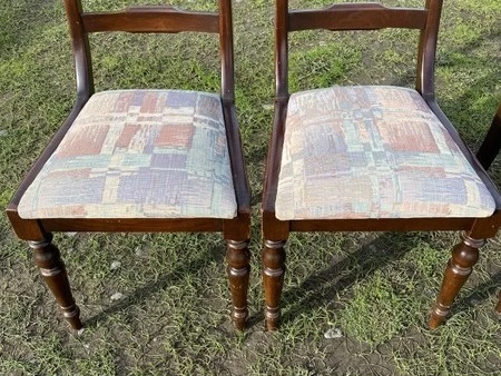 Mahogany Dining Chairs x 4