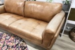 LUCA HENDRIX LEATHER 3 SEATER SOFA from Farmers