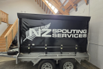 Trailer: 2m height *2.4m width * 6m length and as we have a machine in...