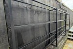 King size bed frame and mattress (2), Timber chest of drawers (2), Cou...