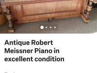 Wooden piano