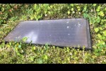 Solar water heating panel. includes pump and controller.
