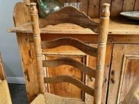 4 x antique French chairs