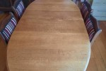 Oak dining table - 185cms