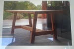 Dining table and bench seat