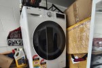 Fridge, Washing machine, Kitchen Island