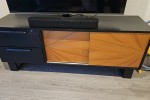 Double bed, 4 seater dining, tv rack