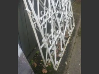 Two driveway gates - wrought iron