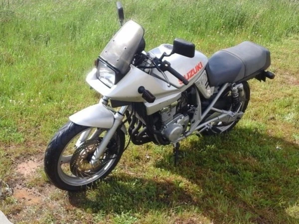 Motorcycle suzuki katana