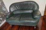 Two Seater Leather Couch