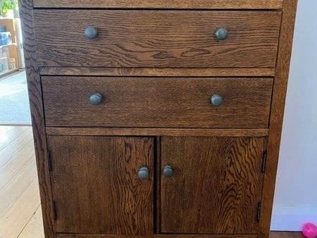 Vintage oak drawers