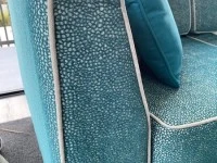 Turquoise 4 peice Danske Mobler Lounge Suite 2 x 3 seater and 2 x 1 se...