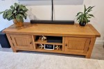 4 seater dining table and chairs, Buffet, TV unit