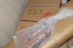 Cardboard wrapped Digital Piano 88keys, CURVED Ultrawide screen monito...