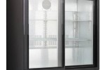 Sliding 2 door Under-counter bar fridge