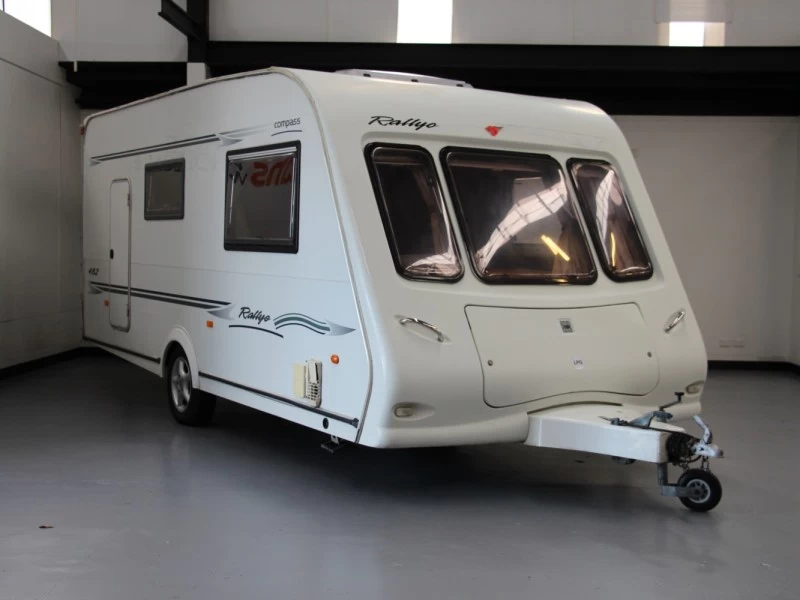 6.55m long, 2 berth Caravan