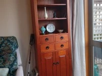 Cabinet with drawers and shelves